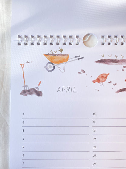 Geburtstagskalender "Natur erleben" in Din A4