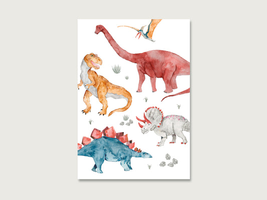 Postkarte "Dino"