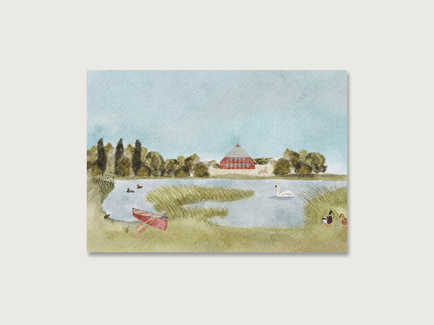 Postkarte "Idylle"