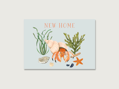 Postkarte "New Home"