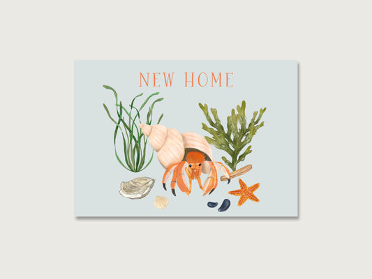 Postkarte "New Home"