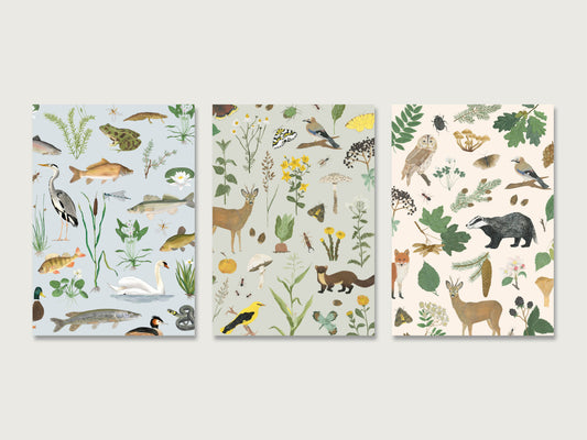 Postkarten Set "Natur"
