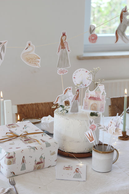 Großes Partyset "Prinzessin"