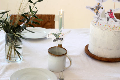 Großes Partyset "Ninjas"