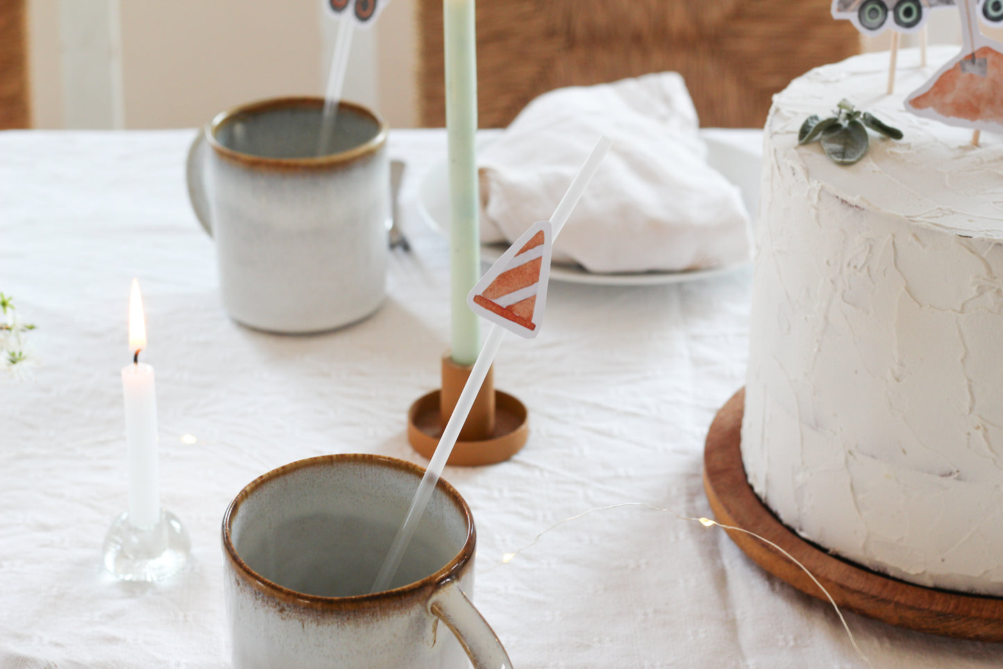 Großes Partyset "Baustelle"