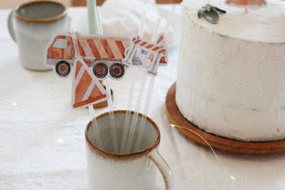 Großes Partyset "Baustelle"