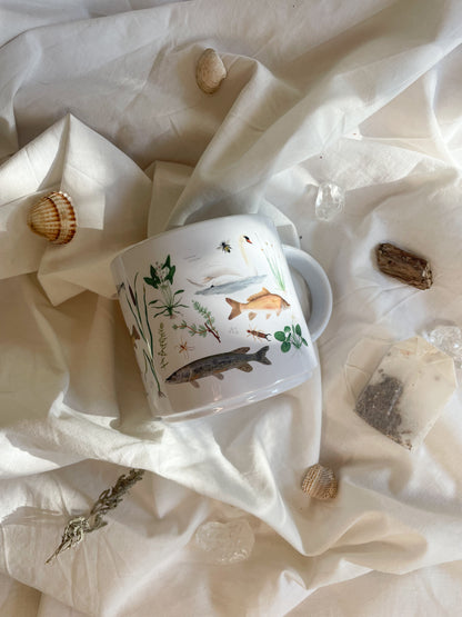 3er Set XL Tassen "In die Natur"