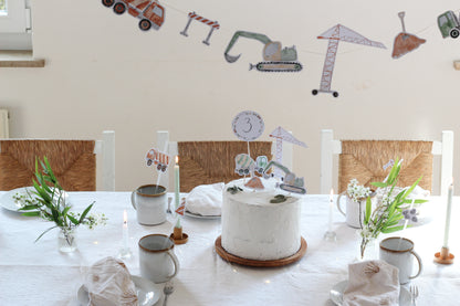 Großes Partyset "Baustelle"