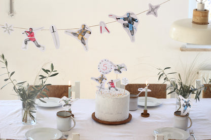 Großes Partyset "Ninjas"