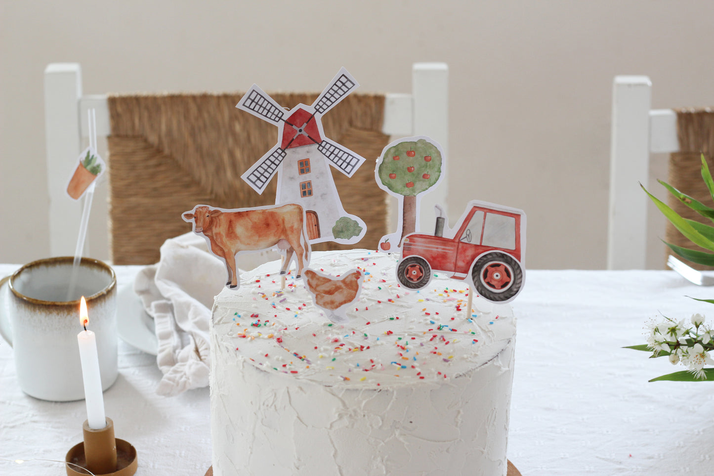 Großes Partyset "Bauernhof"