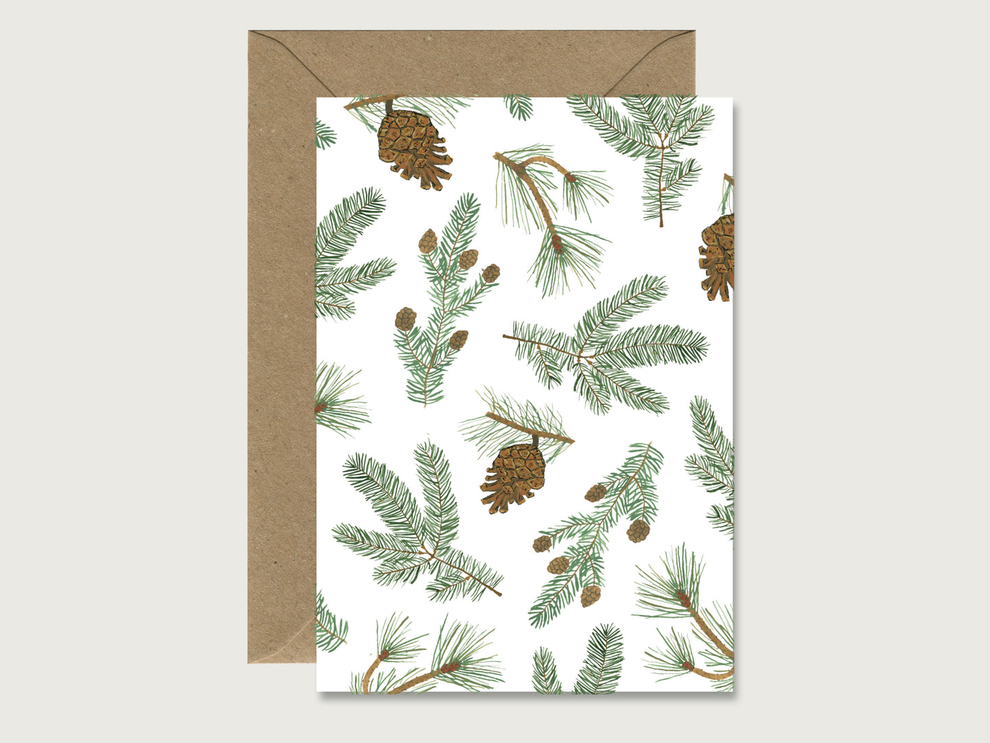 Weihnachtskarte "Zweige"