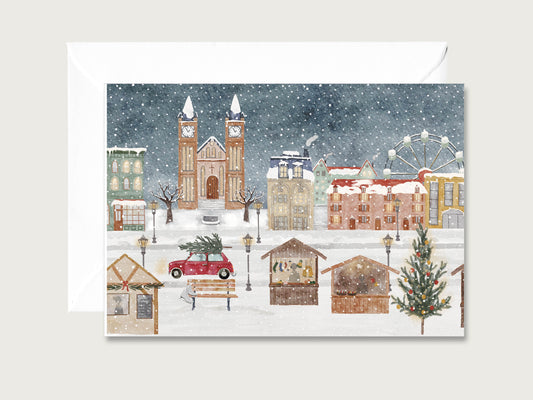 Weihnachtskarte "Adventszauber"