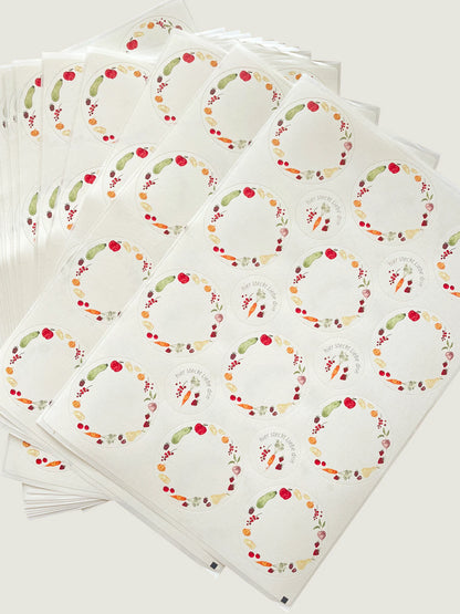 Etiketten für Marmelade, Chutney oder Eingemachtes