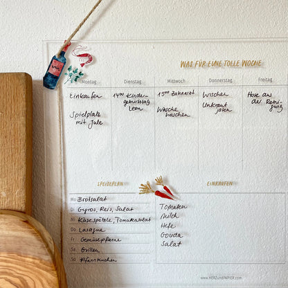 Wochenplaner "Küche"