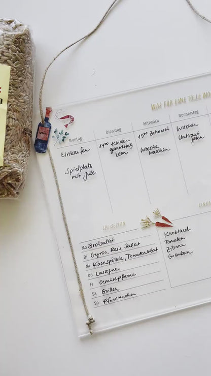 Wochenplaner "Küche"